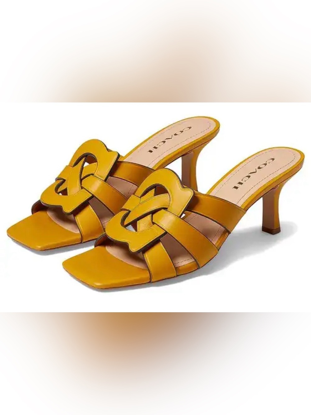 Coach heels size 7